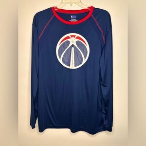 Washington Wizards Mens NBA Long sleeve Shirt 2XL